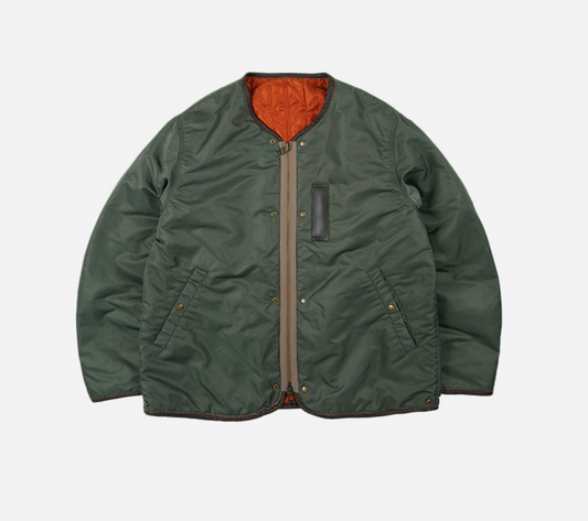 Reversible MA-1 Liner Jacket - Olive