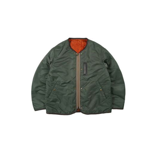 Reversible MA-1 Liner Jacket - Olive