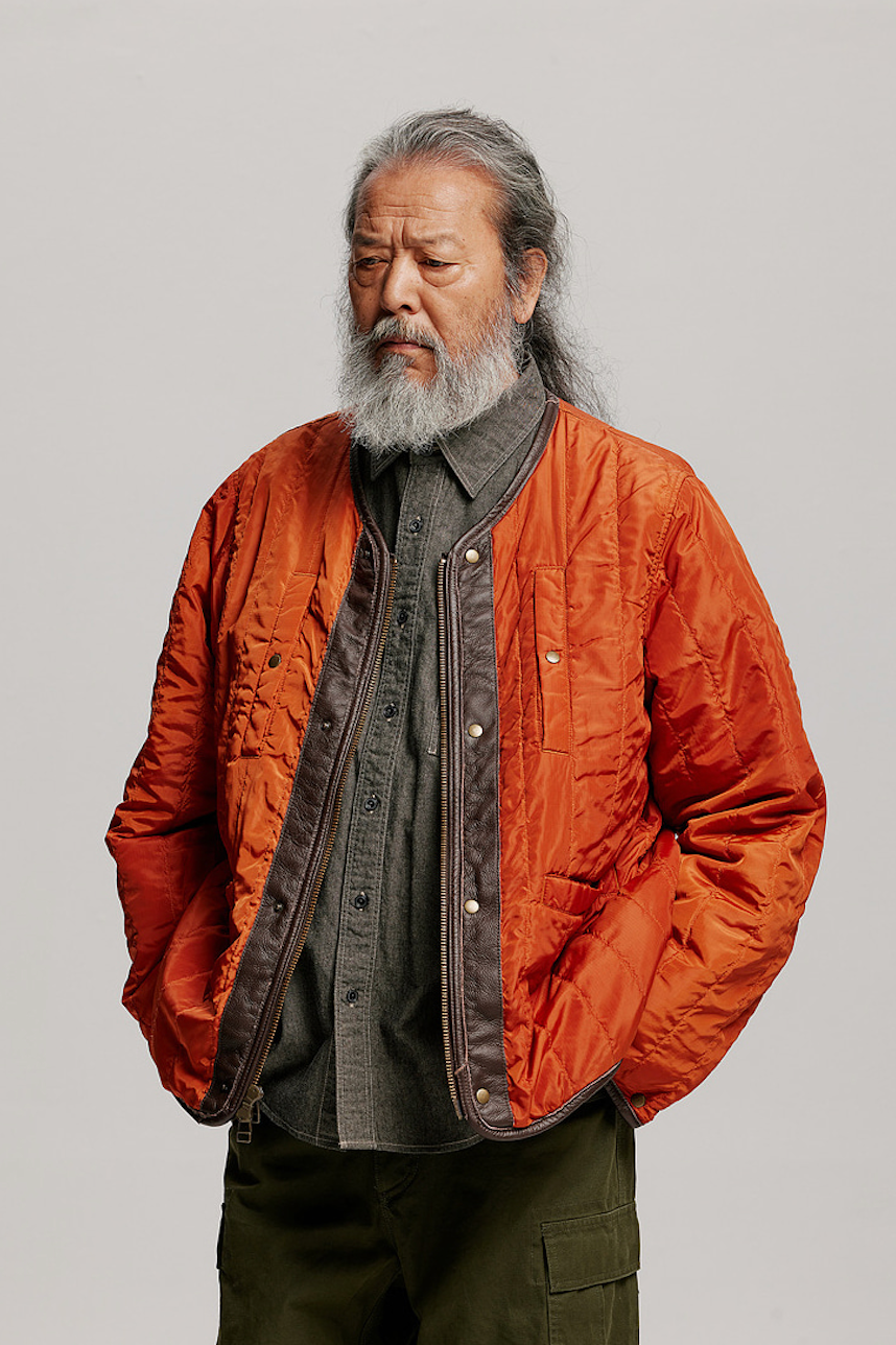 Reversible MA-1 Liner Jacket - Olive