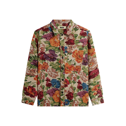 Glixto Jaquard Shirt - Light Blue