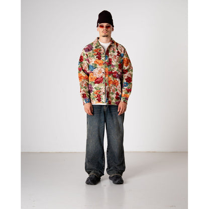 Glixto Jaquard Shirt - Light Blue
