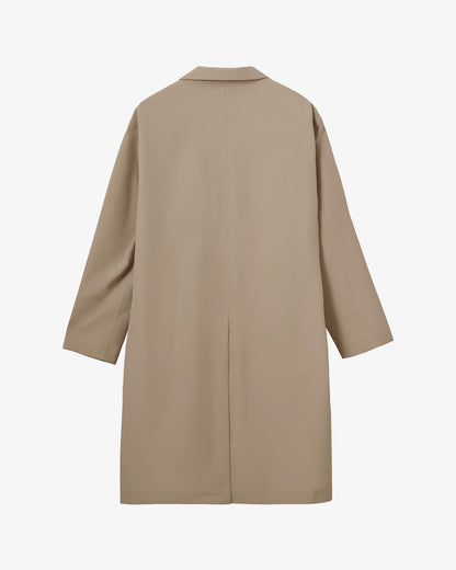 Bornholm Rain Coat - Warm Grey