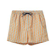 Nemo Swim Short - Aqua / Orange