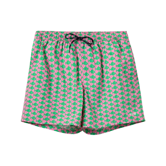 Nemo Swim Short - Sachet Pink / Green