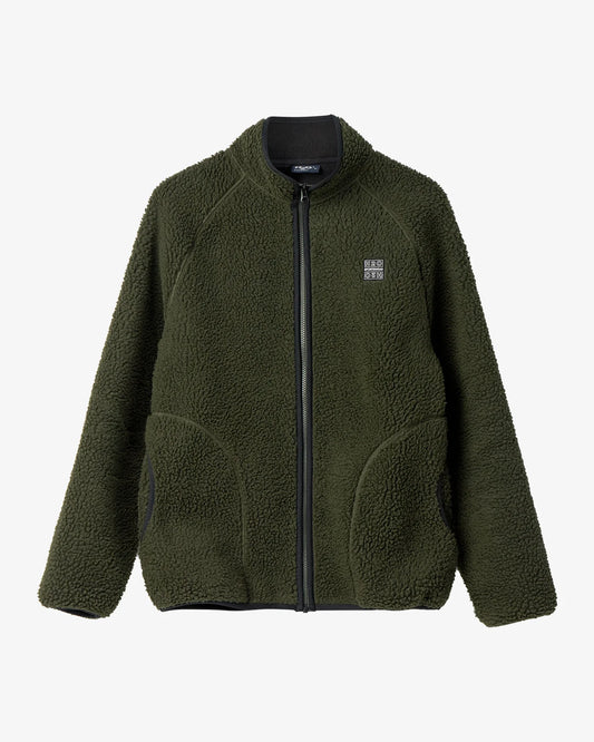 Langli Pile Jacket - Army