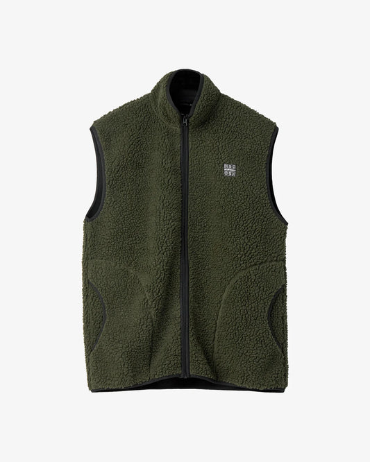 Langli Pile Waistcoat - Army