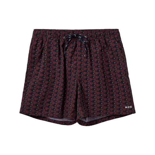Nemo Swim Short - Bordeaux / Navy