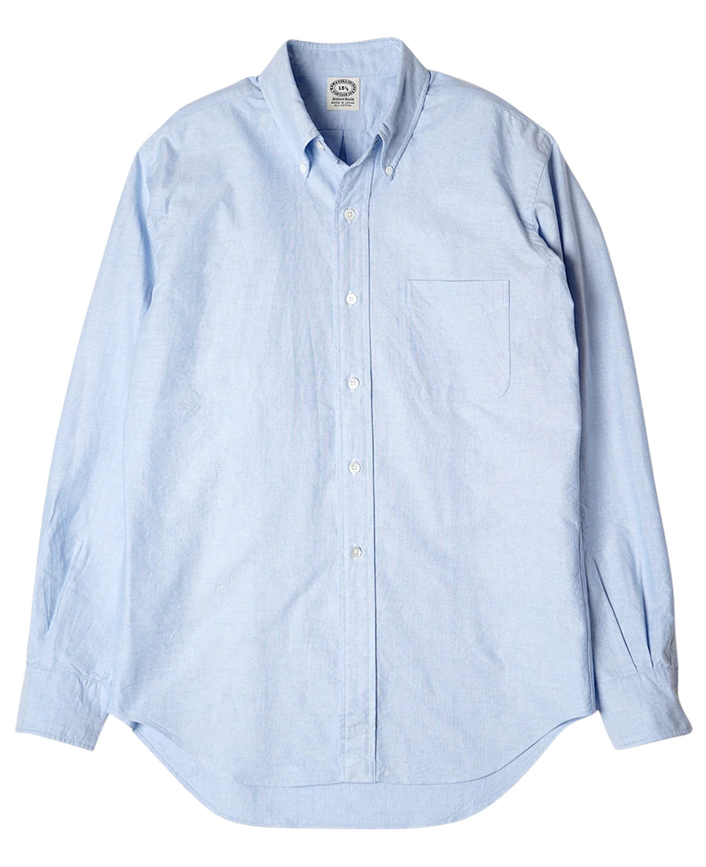 Chemise Vintage Ivy Button Down Oxford - Blue