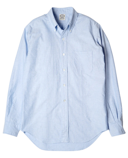 Chemise Vintage Ivy Button Down Oxford - Blue