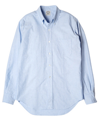 Chemise Vintage Ivy Button Down Oxford - Blue