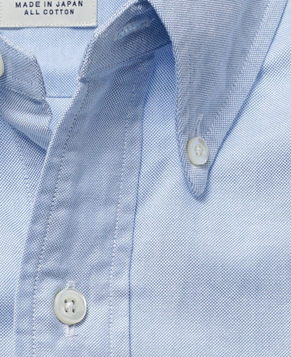 Chemise Vintage Ivy Button Down Oxford - Blue
