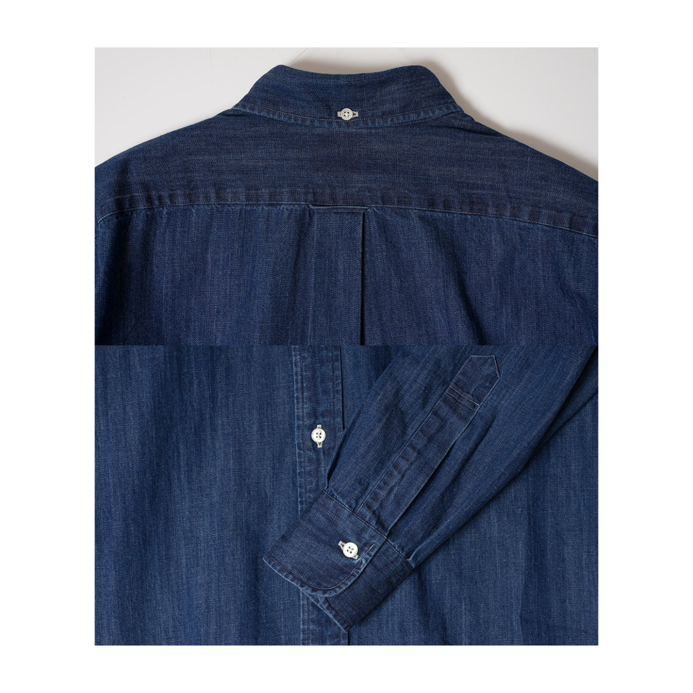 Chemise Vintage Ivy Button Down Denim - Dark Blue