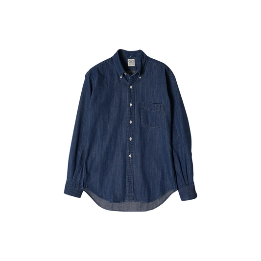 Chemise Vintage Ivy Button Down Denim - Dark Blue