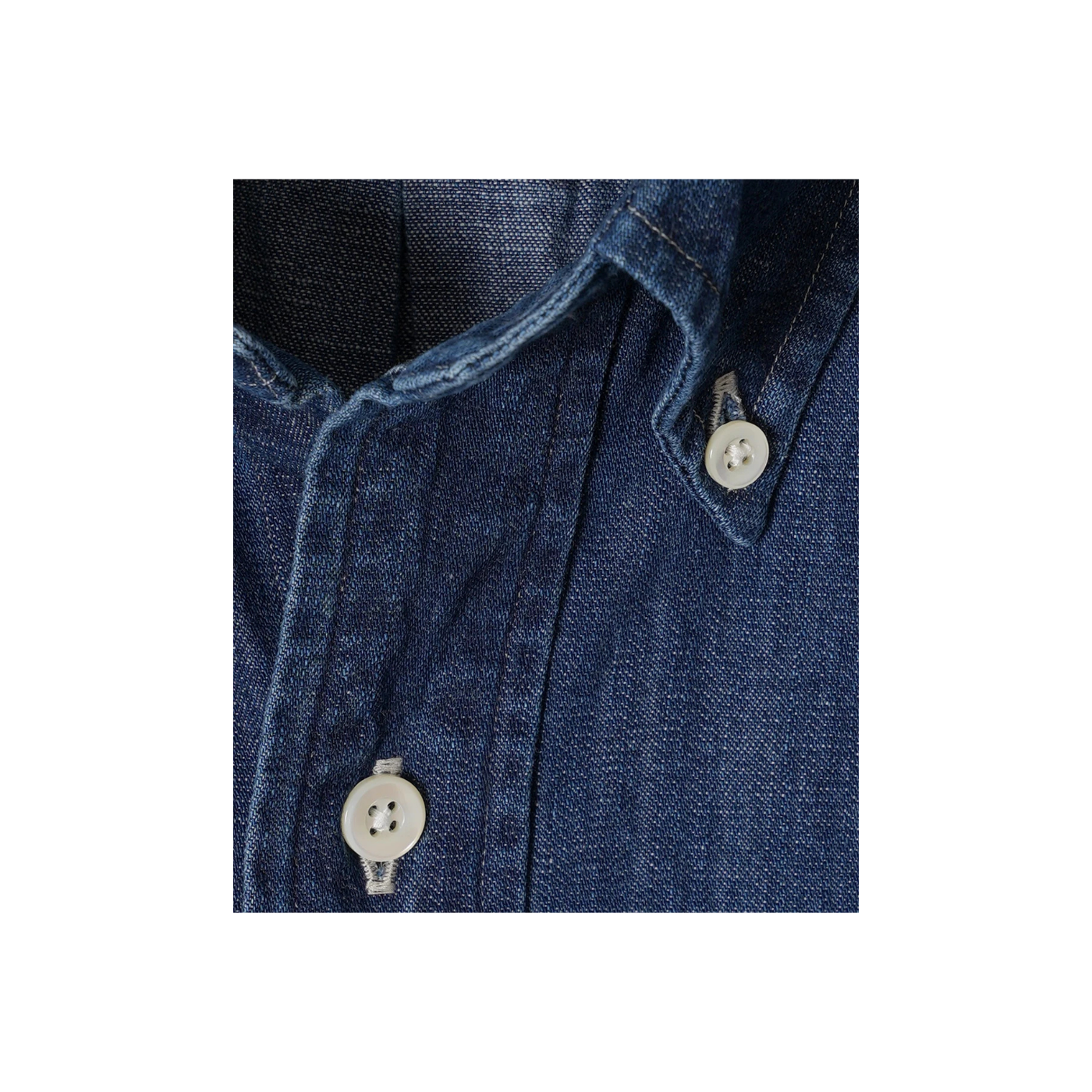 Chemise Vintage Ivy Button Down Denim - Dark Blue