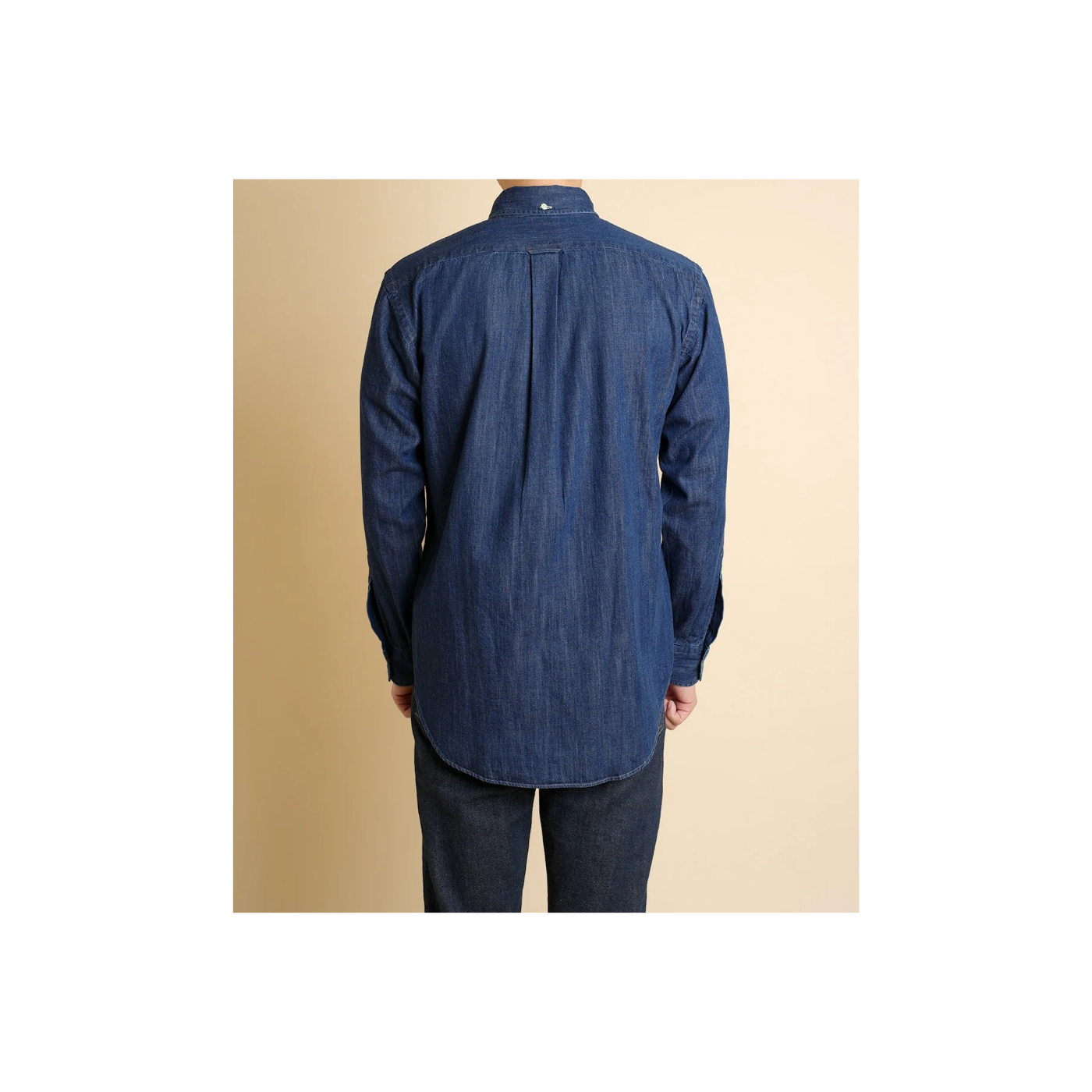 Chemise Vintage Ivy Button Down Denim - Dark Blue