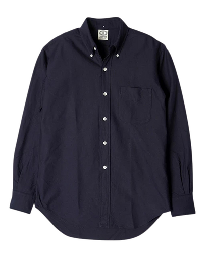 Chemise Vintage Ivy Button Down Oxford -Navy