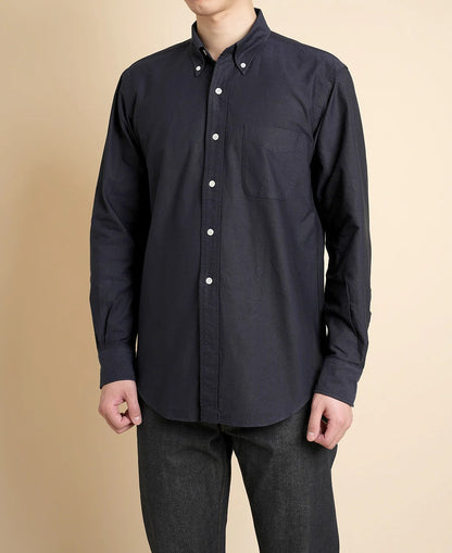 Chemise Vintage Ivy Button Down Oxford -Navy