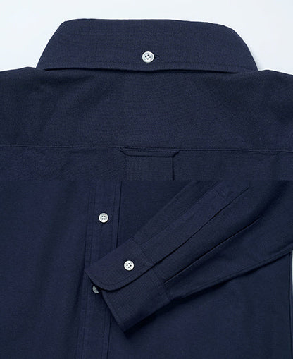 Chemise Vintage Ivy Button Down Oxford -Navy
