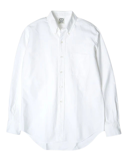 Chemise Vintage Ivy Button Down Oxford - White