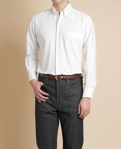 Chemise Vintage Ivy Button Down Oxford - White