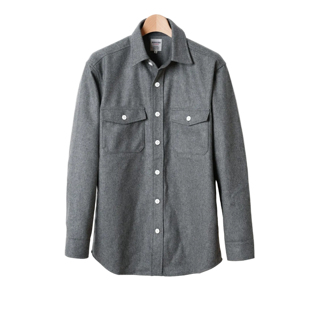 Chemise CPO Wool Flannel - Gray