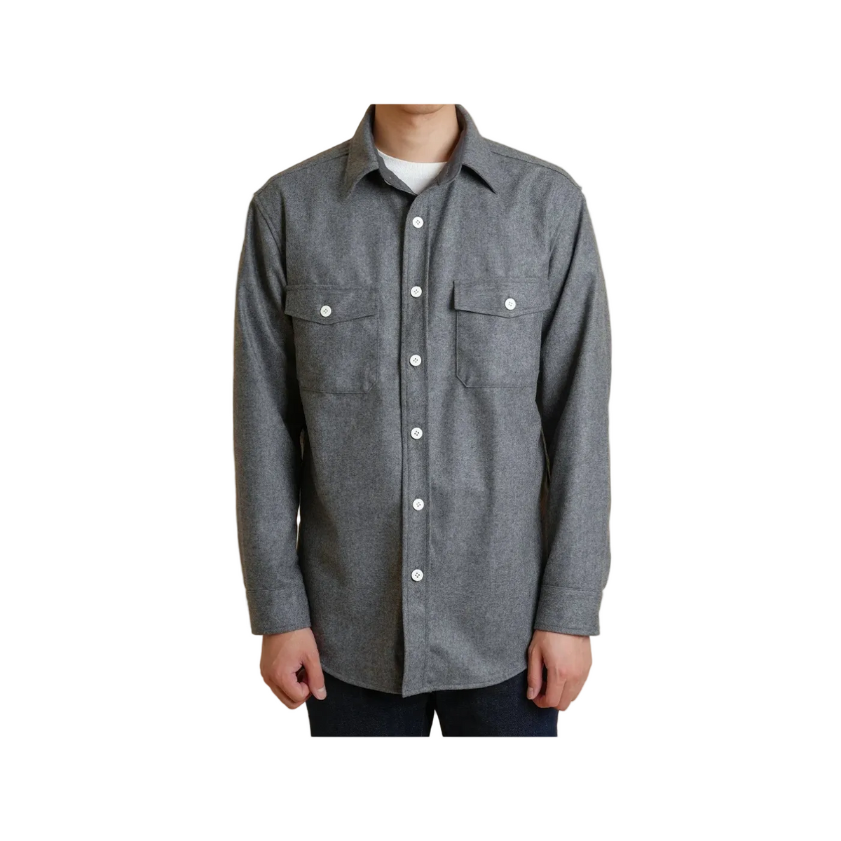 Chemise CPO Wool Flannel - Gray