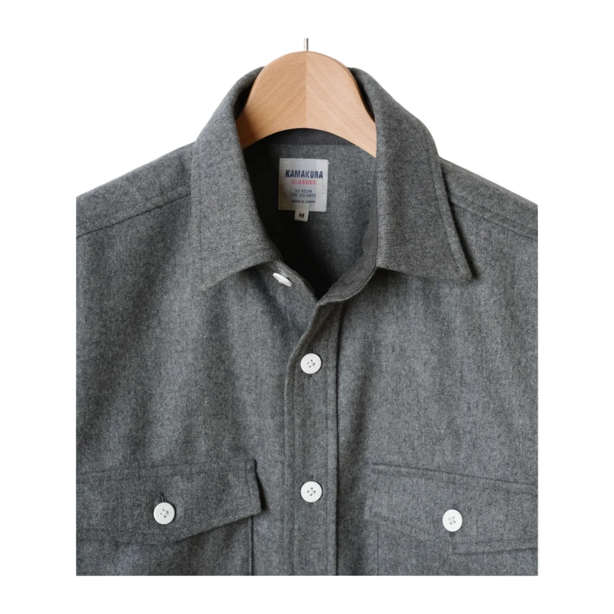 Chemise CPO Wool Flannel - Gray