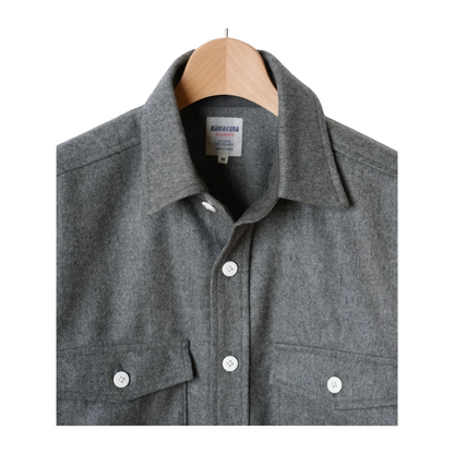 Chemise CPO Wool Flannel - Gray