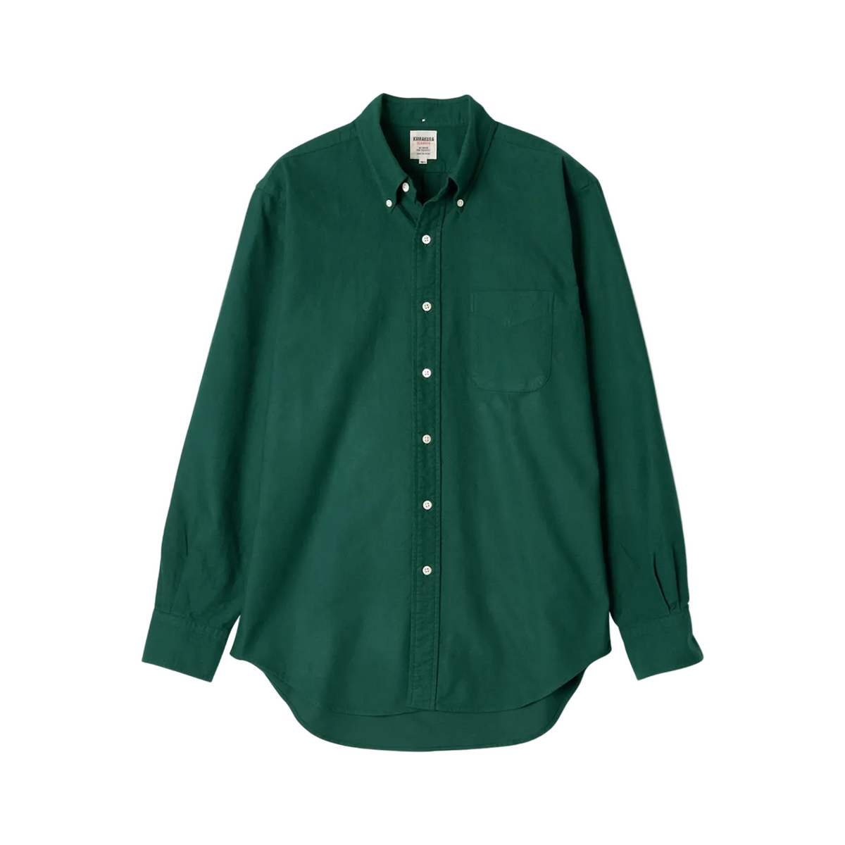 Chemise Vintage Ivy Brushed Oxford - Green