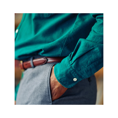Chemise Vintage Ivy Brushed Oxford - Green
