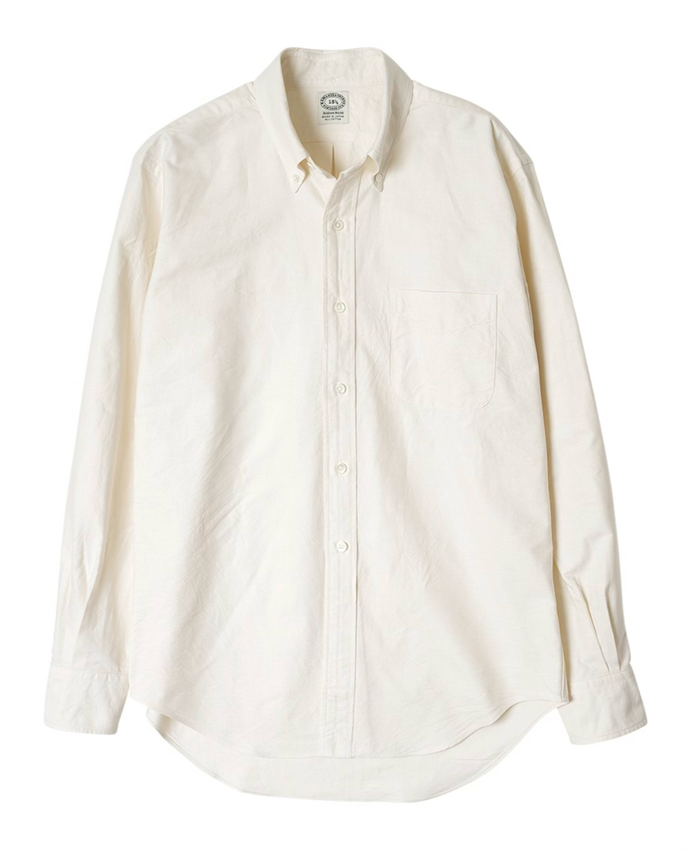 Chemise Vintage Ivy Button Down Oxford - Ecru