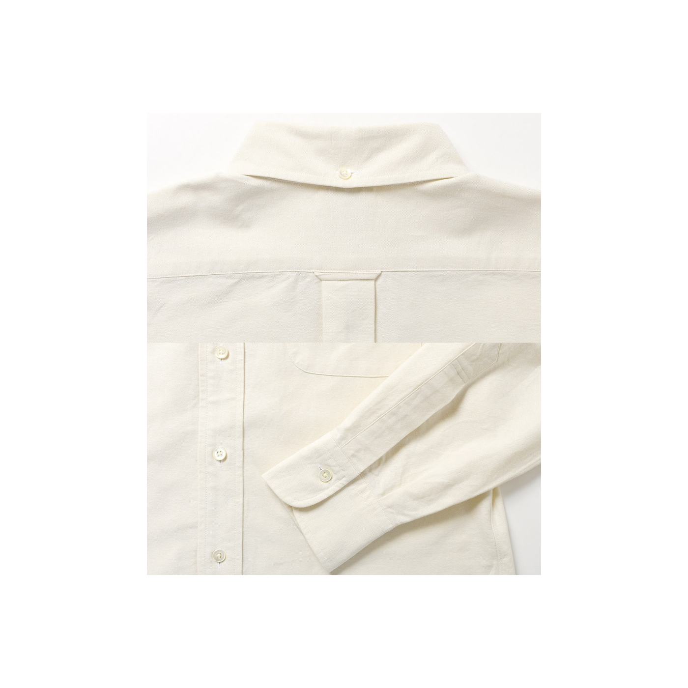 Chemise Vintage Ivy Button Down Oxford - Ecru
