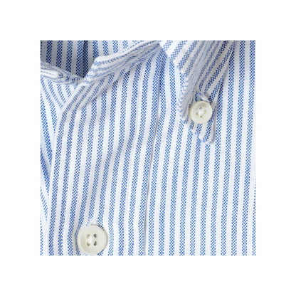Chemise Vintage Ivy Button Down Oxford University Stripe - Blue