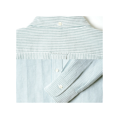 Chemise Vintage Ivy Button Down Oxford University Stripe - Green
