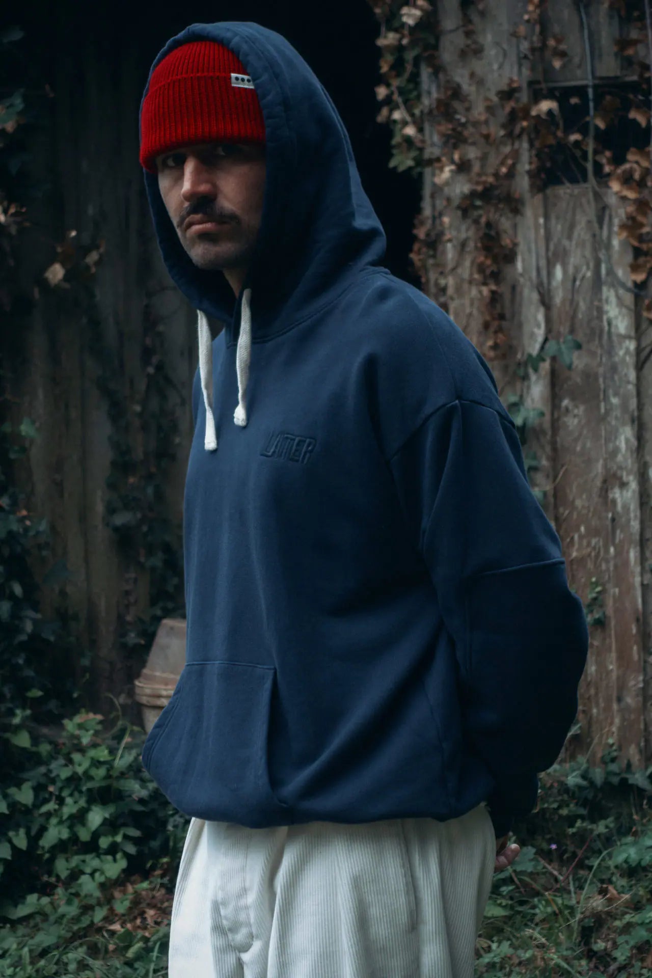 Sweatshirt hoodie - Marine