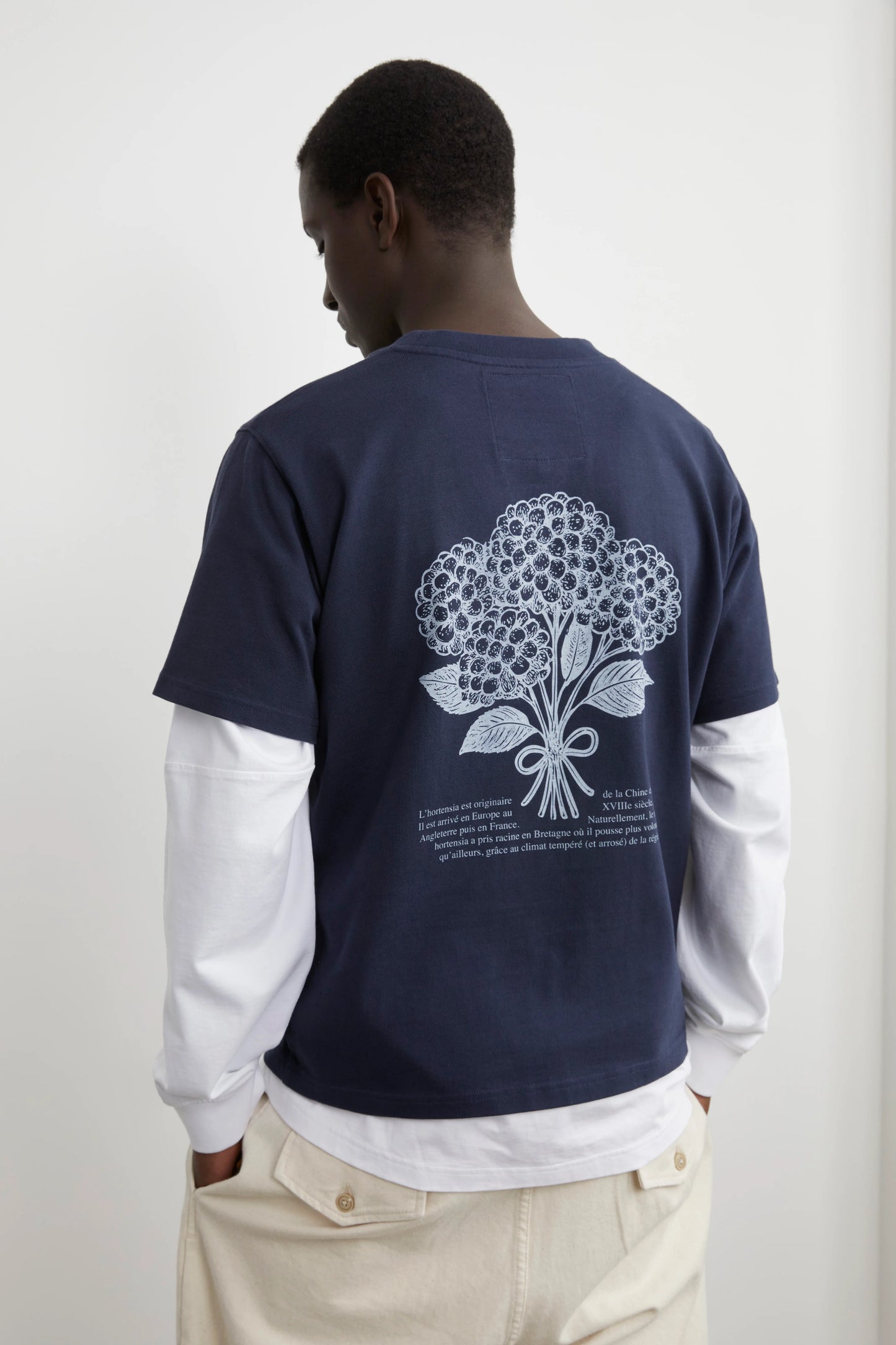 T-Shirt Essentiel Hortensia - Marine