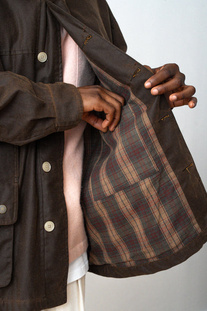 Veste Parka Boréal Waxé - Chocolat