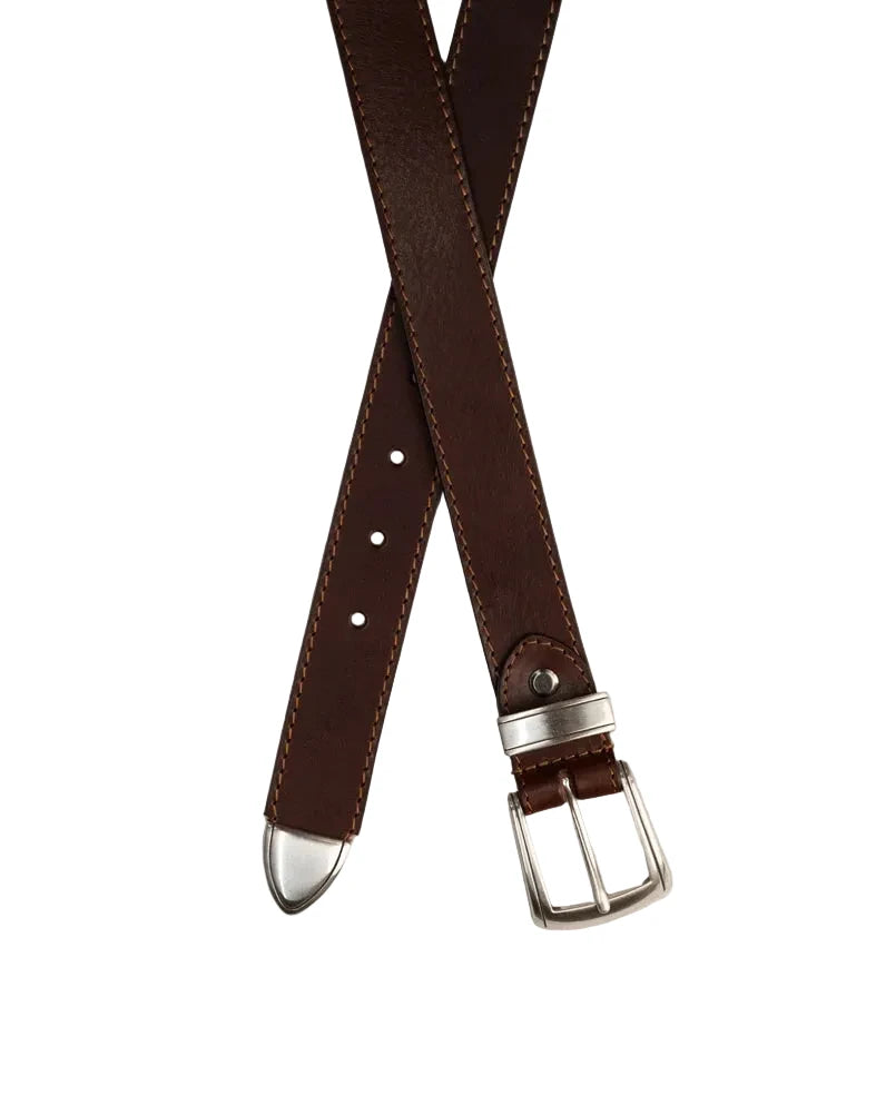 Ceinture Western - Marron