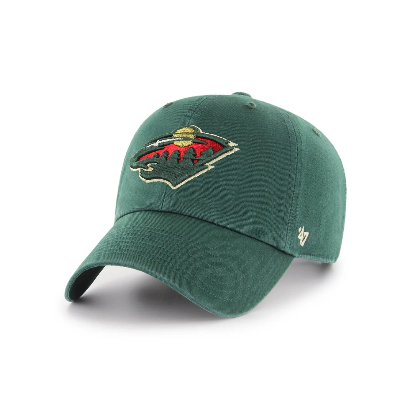 Casquette Minnesota Wild Clean Up - Dark Green