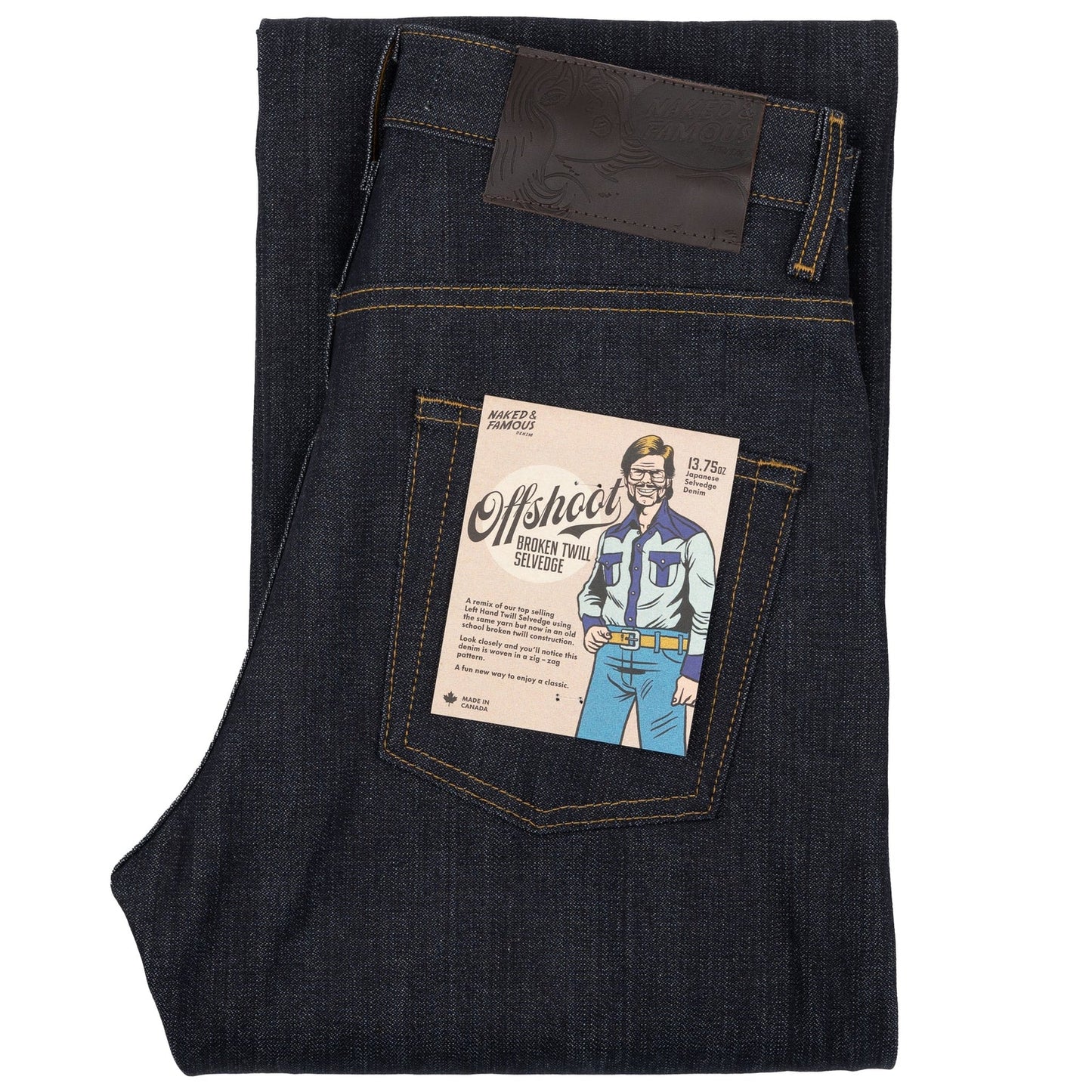 Strong Guy - Offshoot Broken Twill Selvedge - Indigo