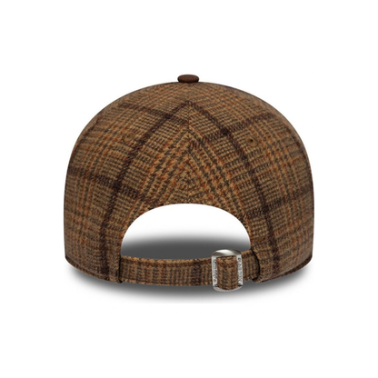 Casquette 9Twenty Mix Check Los Angeles Dodgers - Brown