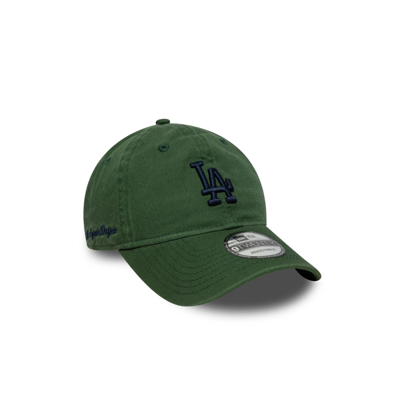 Casquette 9Twenty LA Dodgers Washed Script - Dark Green