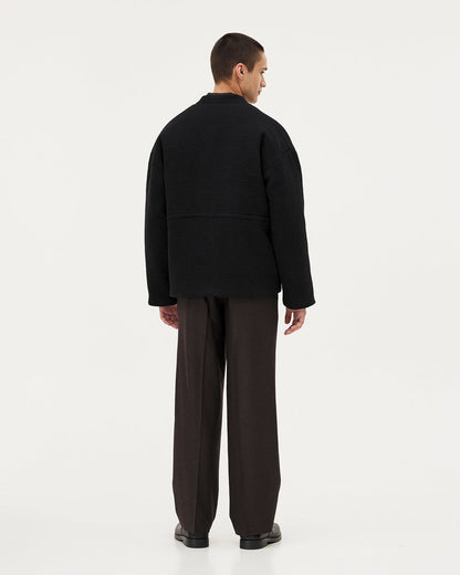 Vatna Veste matelassé - Black Tweed