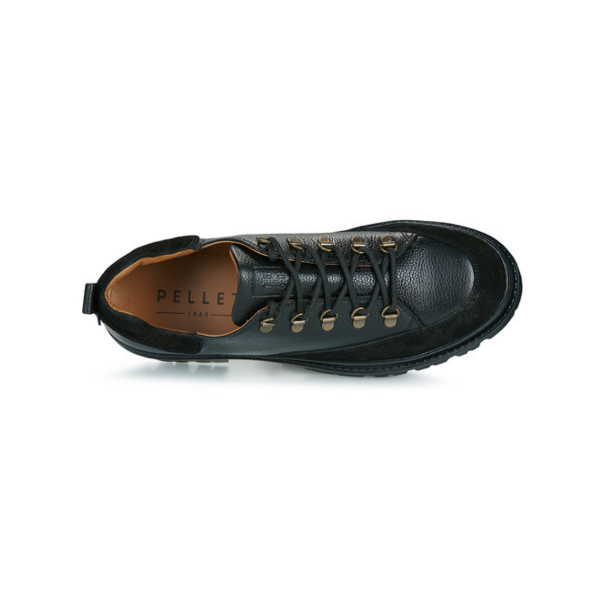 Claude veau graine pull up  Noir / Velours