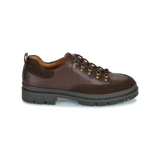 Claude veau graine pull up - Dark Brown / Velours