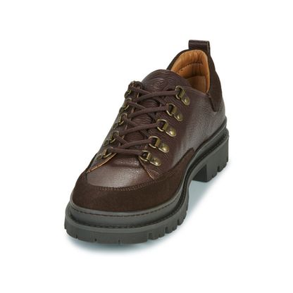 Claude veau graine pull up - Dark Brown / Velours