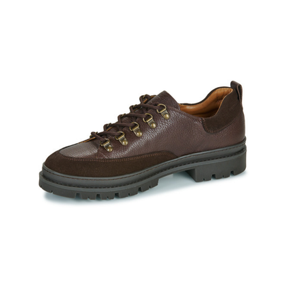 Claude veau graine pull up - Dark Brown / Velours