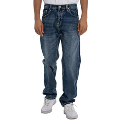 Denim Pant Relaxed Fit - Dark Stone Washed