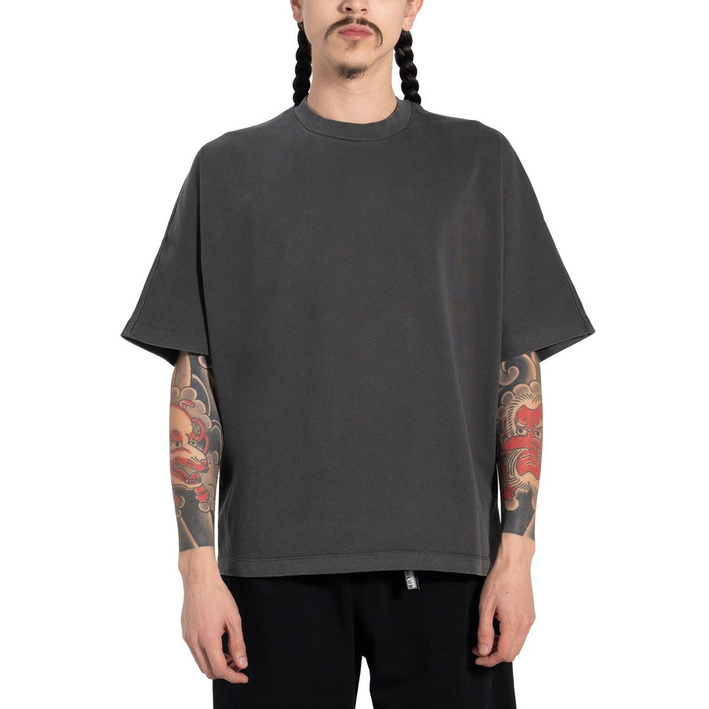 Heavywide Dolman T-Shirt - Black Pigment Dyed