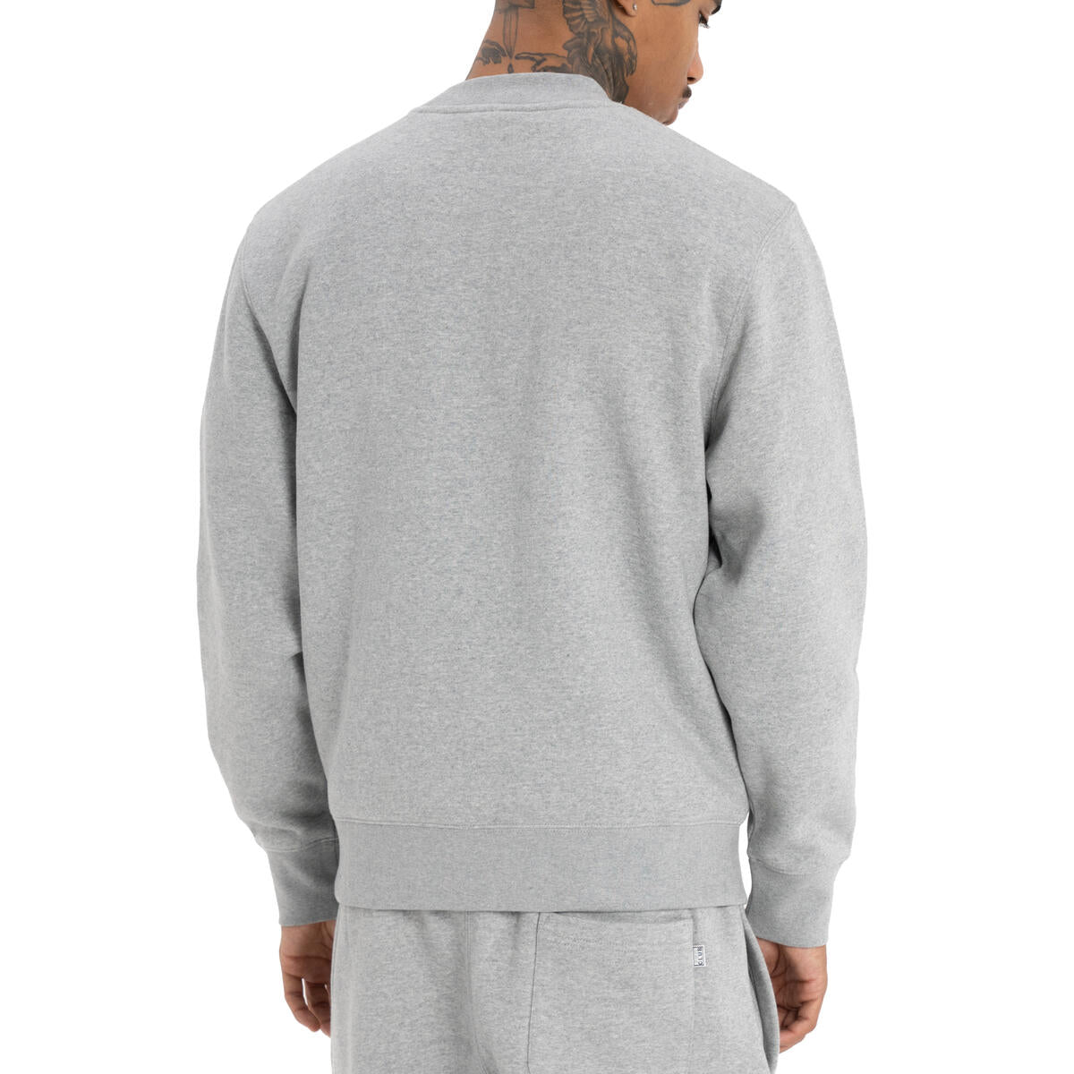 Heavyweight Basic Crewneck - Heather Gray